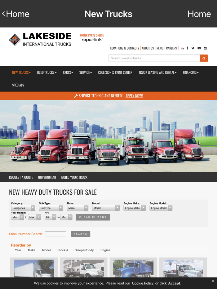 Lakeside International Trucks