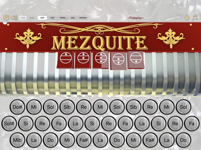 Mezquite Diatonic Accordion on the App Store