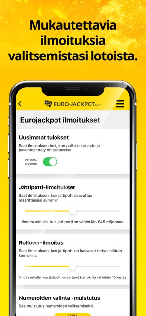 Eurojackpot App Storessa