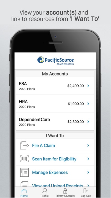 myPacificSource Admin (PSA)