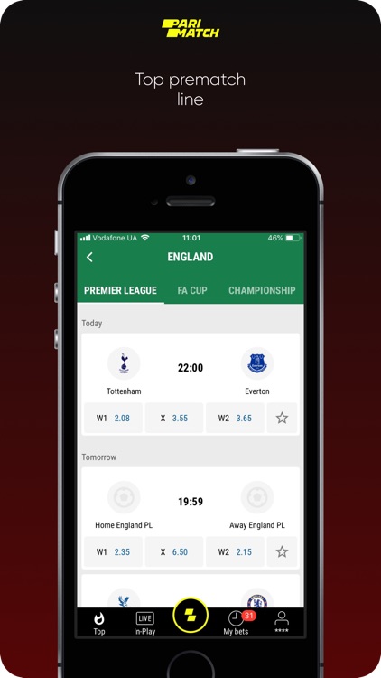 Parimatch: Live Sports Betting screenshot-3