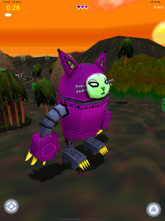 Gato Robot Ciudad Triturador