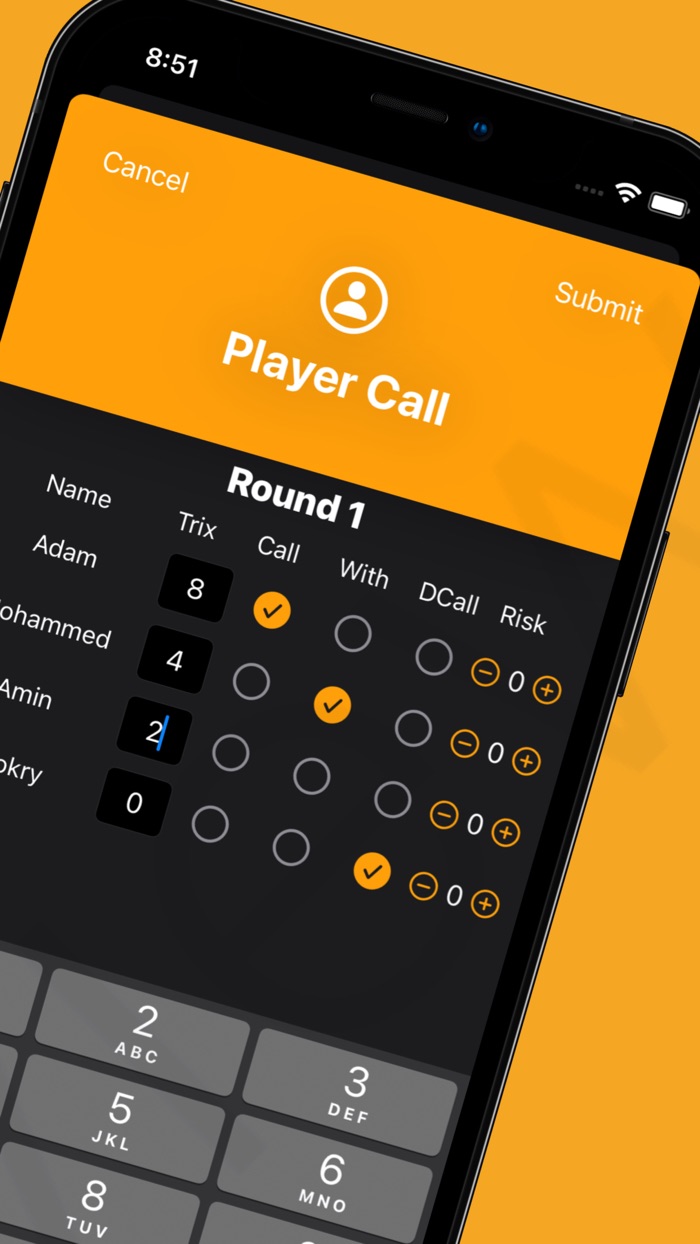 Bola - Estimation Calculator