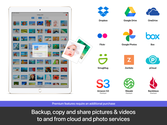 PhotoSync - wireless photo and video transfer, backup and share app screenshot