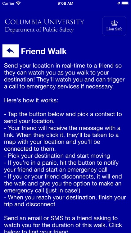 Lion Safe Columbia University