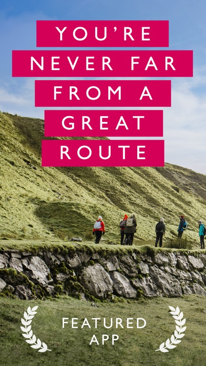 OS Maps: Walking & bike trails