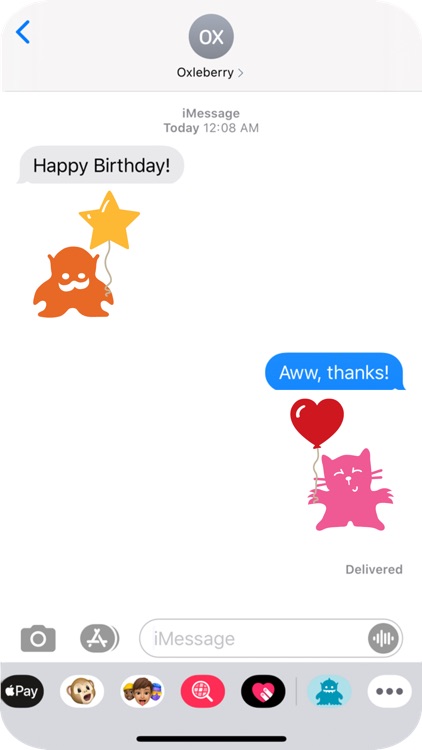 Oxleberry Stickers