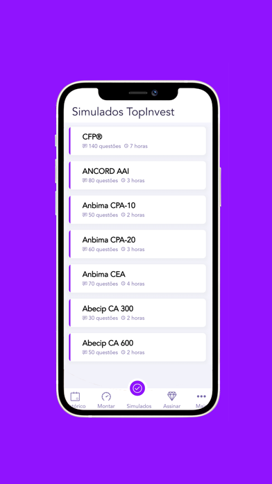 How to cancel & delete Simulados Topinvest from iphone & ipad 3