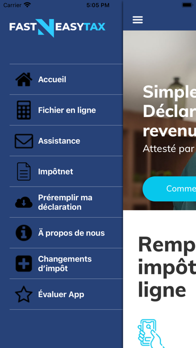 How to cancel & delete Déclaration d'impôt du Québec from iphone & ipad 1