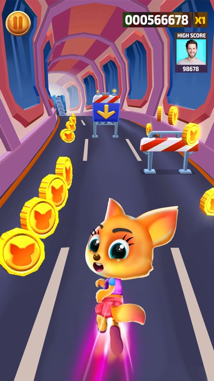 Cat Run- fun running games