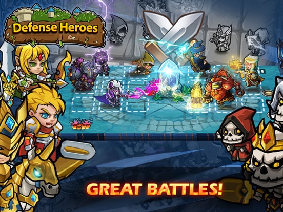 Defense Heroes: Tower Defense screenshot 2