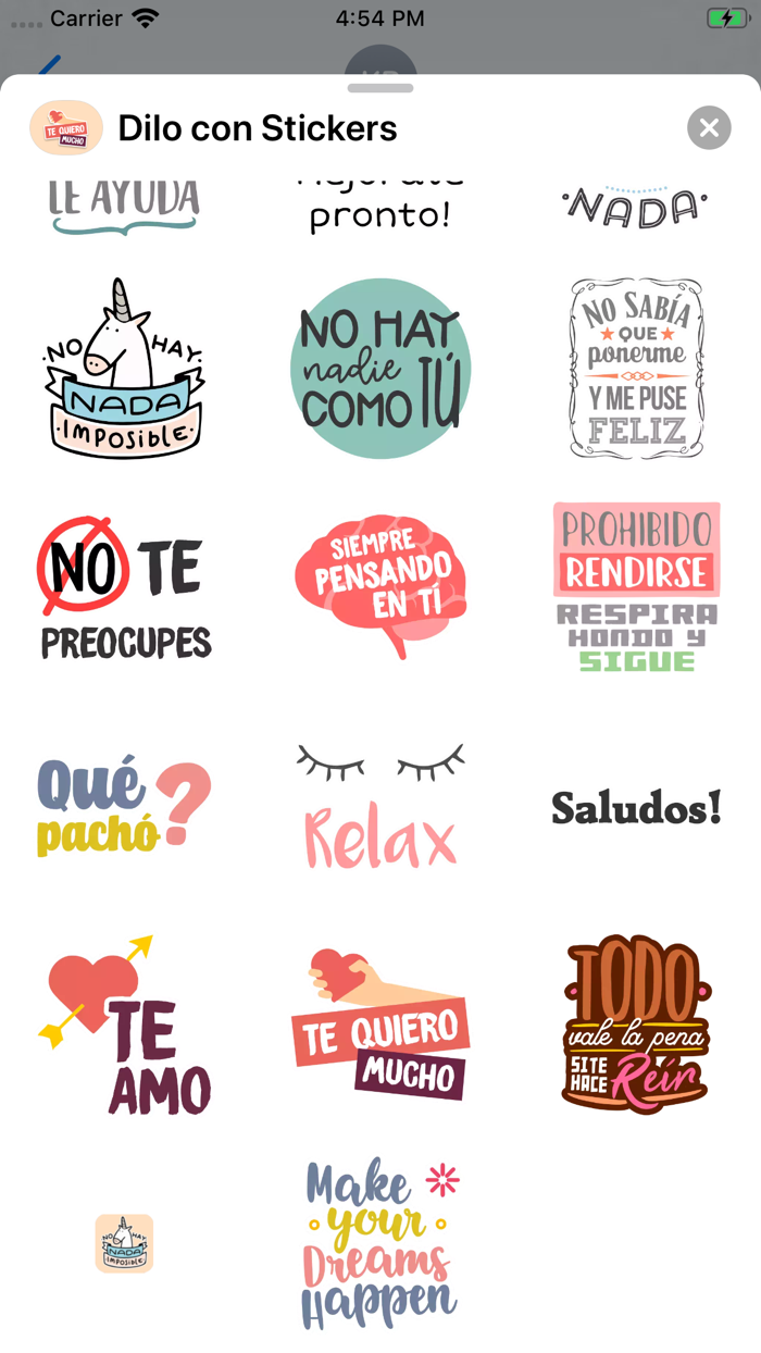 Dilo con Stickers