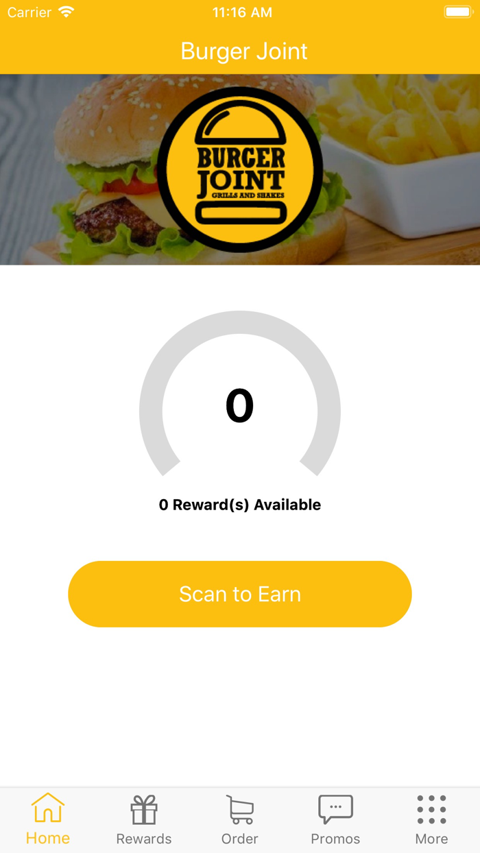 Burger Joint Rewards