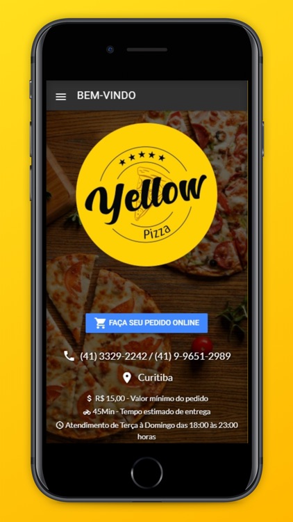 Yellow Pizza