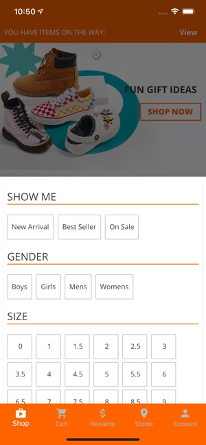 Rack Room Shoes - Mobile App on the App 