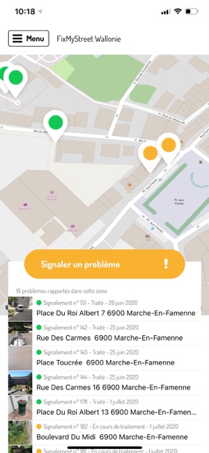 FixMyStreet Wallonie(圖4)-速報App