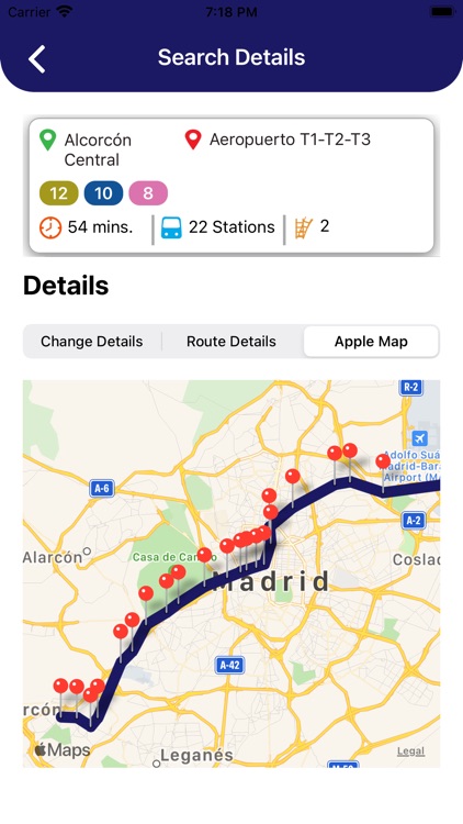 Madrid Metro Map and Routes screenshot-6