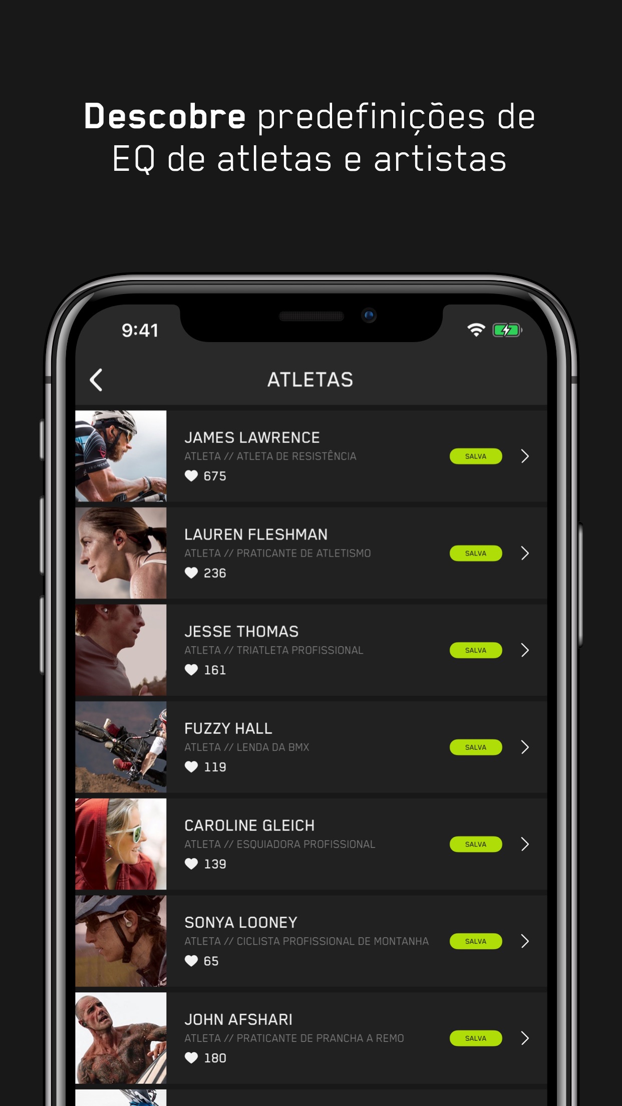 Screenshot do app Jaybird MySound