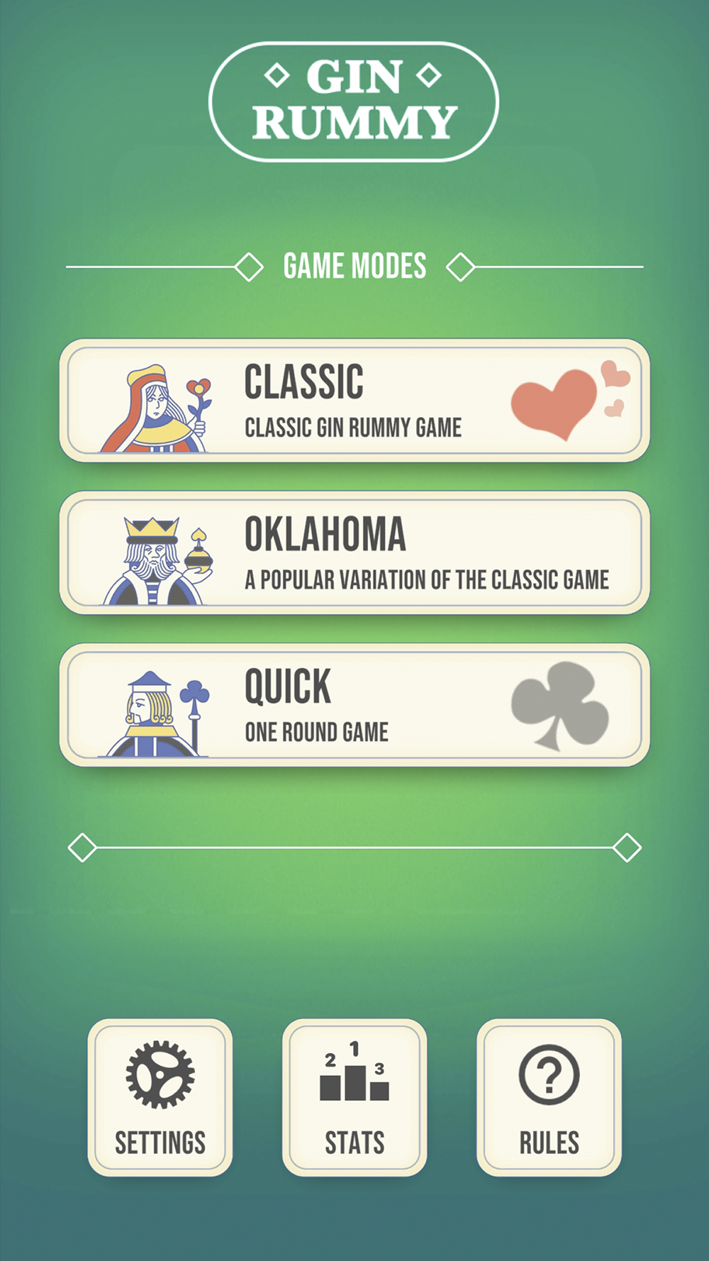 Gin Rummy Classic Card Game Free Download App for iPhone - STEPrimo.com