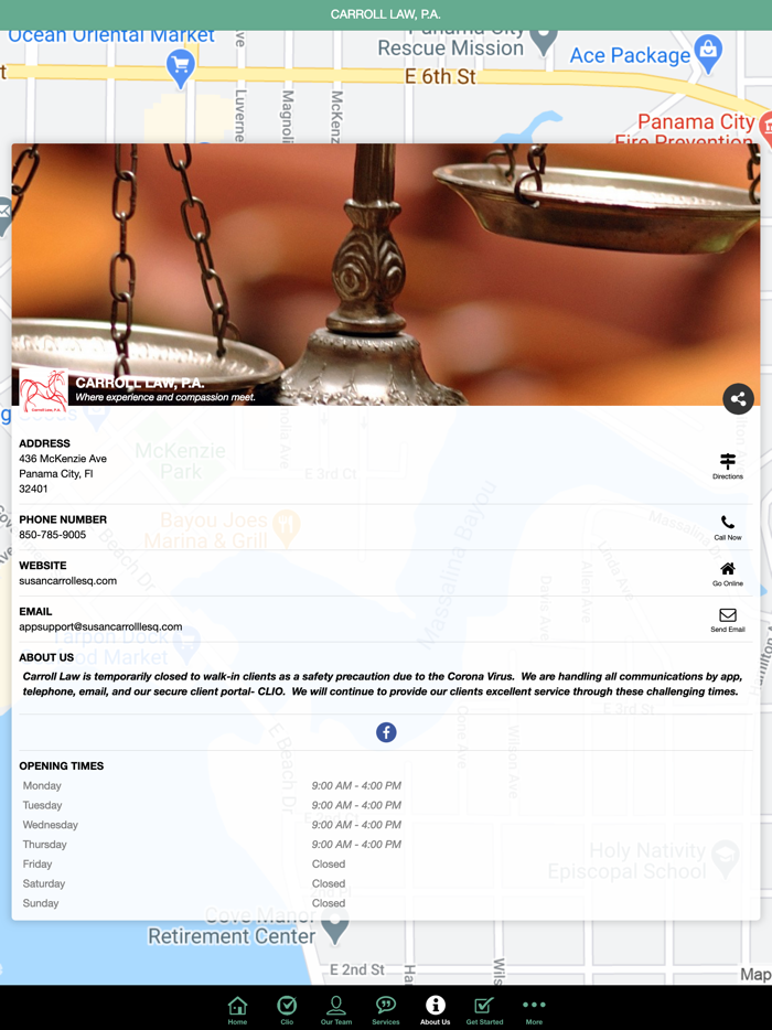 Carroll Law P.A. Family App