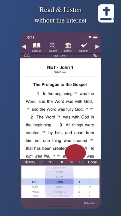 Touch Bible Loaded: Study App