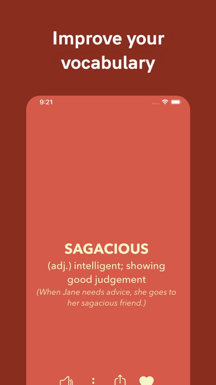 Vocabulary - Learn words daily