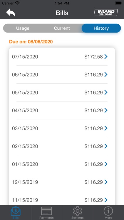 Inland Cellular Mobile screenshot-3