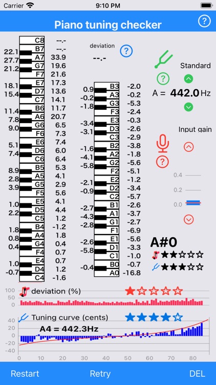 Piano tuning checker LITE