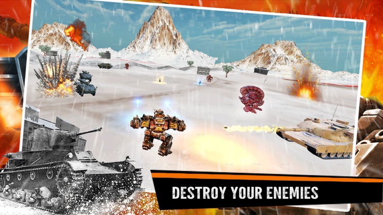 Robots War robot fighting game screenshot-3
