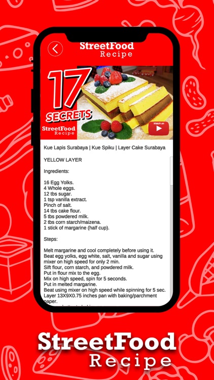 Street Food Recipe screenshot-4