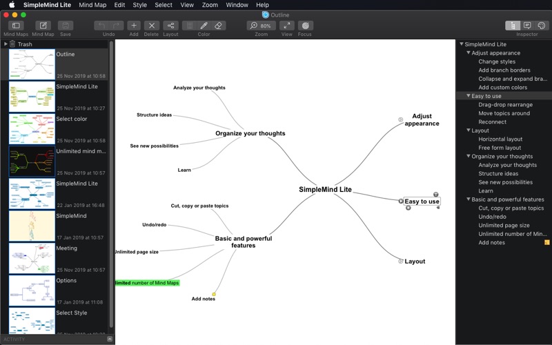 Simplemind Lite Pcとmacのための無料ダウンロード 2020 最新 Pcmac Store