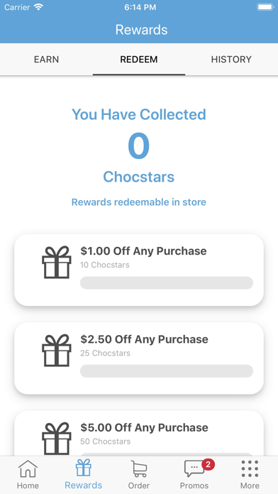 Chocolattes Rewards screenshot 2