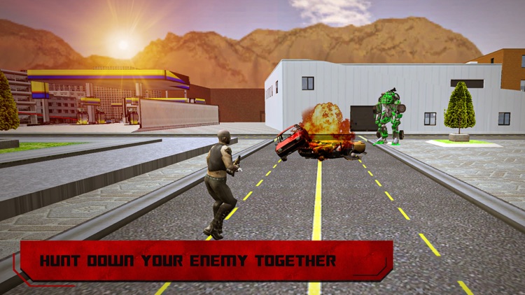 Police Robot Vs Stealthy Thug screenshot-3