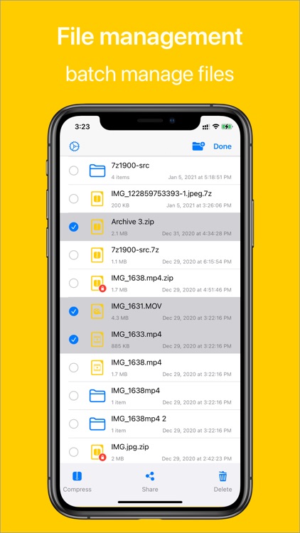 Zip & Unzip - rar & unrar file