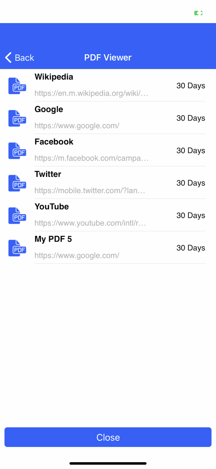 Web to PDF Converter