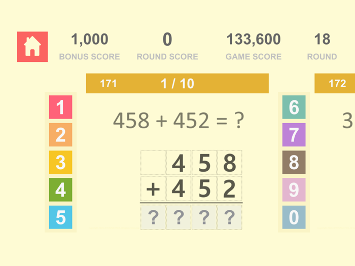 Quiz Addition Subtraction 3