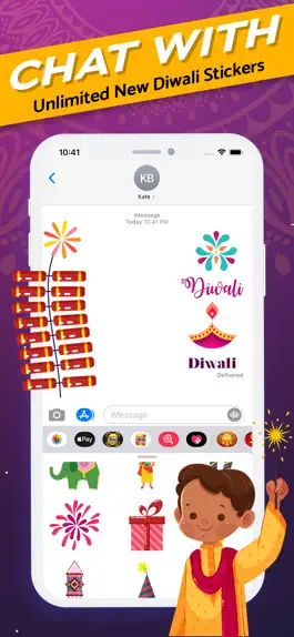 Game screenshot Happy Diwali Stickers hack