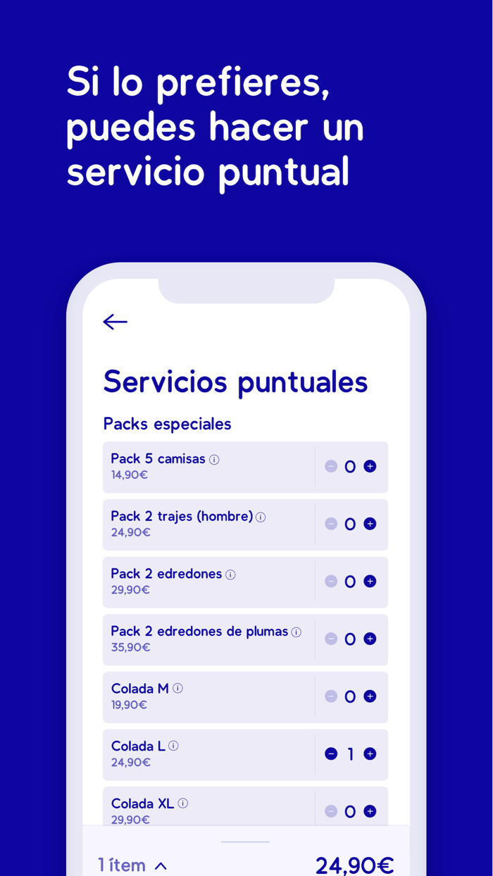 WOSH, lavandería y tintorería