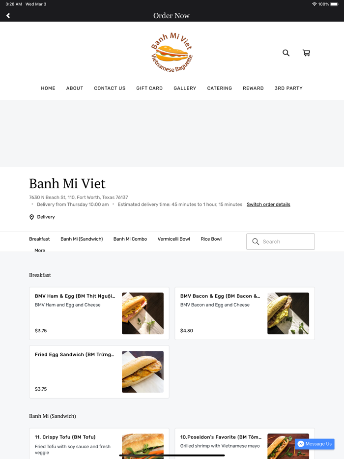 Banh Mi Viet Restaurant