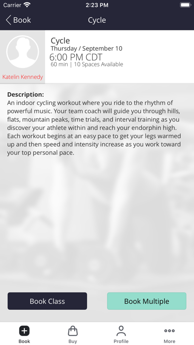 Bluewater Fitness App screenshot 3