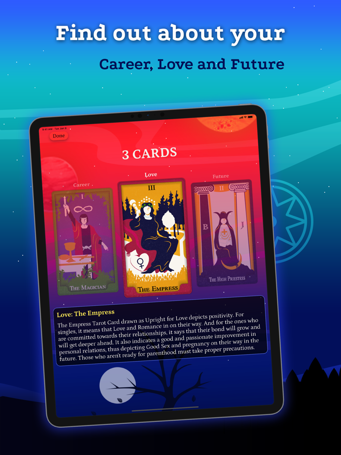 Tarot Card Reading  Meaning