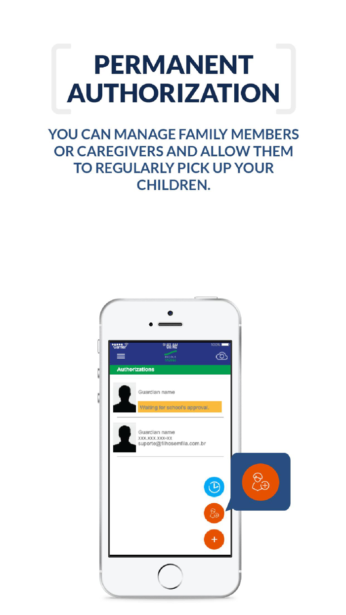 Escola Móbile - Filho sem fila