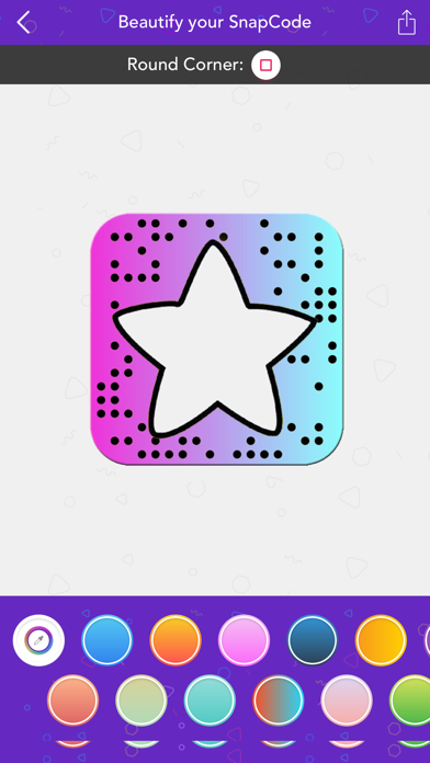 Beautify your SnapCode screenshot 3