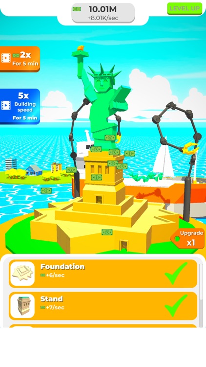 Idle Landmark - Tycoon Game screenshot-5