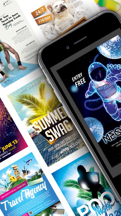 Create Flyers & Logos - Maker