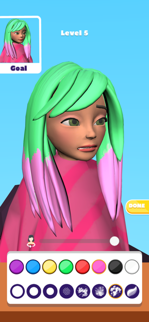 Dye Hair 3D(圖3)-速報App