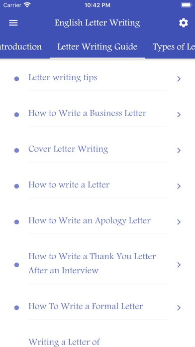 How to cancel & delete English Letter Writing Pro from iphone & ipad 1