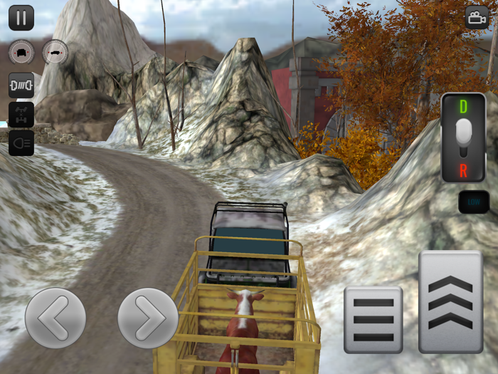 Mountain Off Road Truck Driver