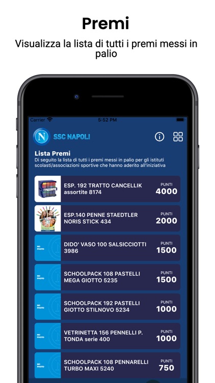 SSC Napoli per la scuola