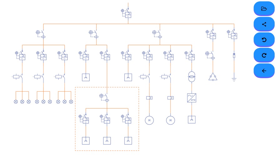 Unifilar - Esquemas eléctricosweb应用程序开发